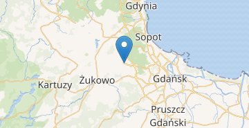 Мапа Гданськ аеропорт
