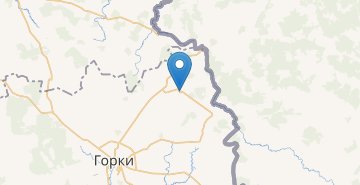 Map Starosele, Goreckiy r-n MOGILEVSKAYA OBL.
