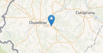 Карта Новосёлки, Ошмянский р-н ГРОДНЕНСКАЯ ОБЛ.