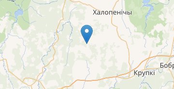 Карта Белое, Крупский р-н МИНСКАЯ ОБЛ.