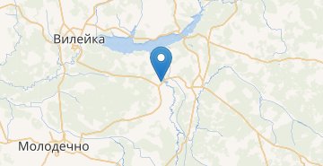 Map Vyazyn, Vileyskiy r-n MINSKAYA OBL.