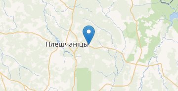 Mapa Komarovka, Logoyskiy r-n MINSKAYA OBL.
