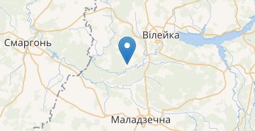 Map Komary, Vileyskiy r-n MINSKAYA OBL.