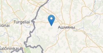 地图 Timuty, Oshmyanskiy r-n GRODNENSKAYA OBL.
