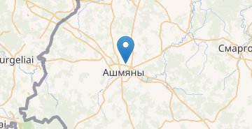 地图 Novashishki, Oshmyanskiy r-n GRODNENSKAYA OBL.
