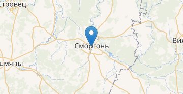 Карта Сморгонь