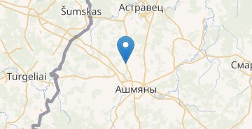 Карта Стрельчики, Ошмянский р-н ГРОДНЕНСКАЯ ОБЛ.