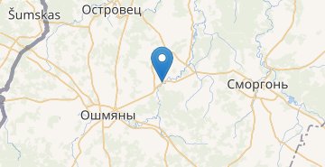 Map Narbuty, Oshmyanskiy r-n GRODNENSKAYA OBL.