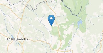 地图 Gancevichi, Ikanskiy selsovet, Borisovskiy r-n MINSKAYA OBL.