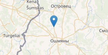 Map Suhodoly, Oshmyanskiy r-n GRODNENSKAYA OBL.