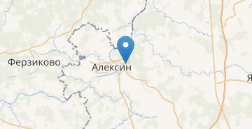 Map Aleksin