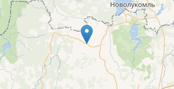地图 Mherino, Krupskiy r-n MINSKAYA OBL.