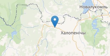Mapa Troyanovka, Borisovskiy r-n MINSKAYA OBL.