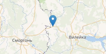 Карта Поповцы, Вилейский р-н МИНСКАЯ ОБЛ.