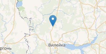 Mapa Lyuban, Vileyskiy r-n MINSKAYA OBL.
