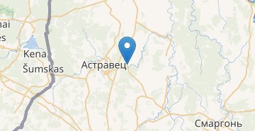 Карта Изабелино, Островецкий р-н ГРОДНЕНСКАЯ ОБЛ.