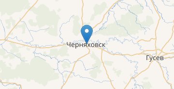 地图 Chernyakhovsk