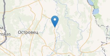Map Giri, Ostroveckiy r-n GRODNENSKAYA OBL.