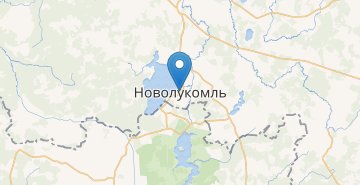 Карта Новолукомль