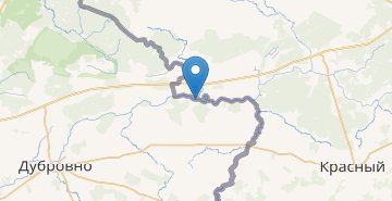Map Orlovichi, Dubrovenskiy r-n VITEBSKAYA OBL.