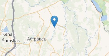 Map Macki, Gervyatskiy s/s Ostroveckiy r-n GRODNENSKAYA OBL.