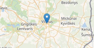 Карта Вильнюс