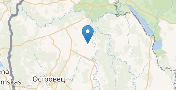 Map Sokoloyti, Ostroveckiy r-n GRODNENSKAYA OBL.