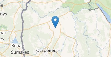 地图 Sloboda, Vornyanskiy selsovet, Vornyanskiy s/s Ostroveckiy r-n GRODNENSKAYA OBL.