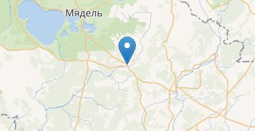 Mapa Svatki, Myadelskiy r-n MINSKAYA OBL.