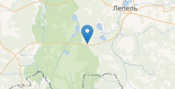 地图 Barsuki, Lepelskiy r-n VITEBSKAYA OBL.