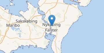 Map Nykobing Falster