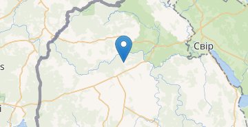 Map Katenovichi, Ostroveckiy r-n GRODNENSKAYA OBL.