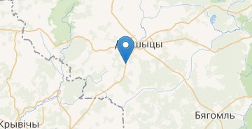 Mapa Lesnichestvo, Turki, Borisovskiy r-n MINSKAYA OBL.