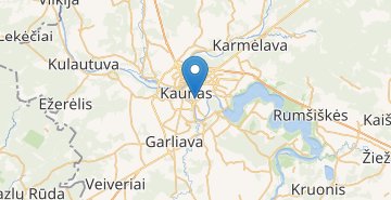 Карта Каунас