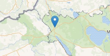 Map Komarovo (Miadelskiy r-n)