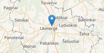 地图 Ukmergė