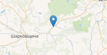 Map Germanovichi, SGarkovschinskiy r-n VITEBSKAYA OBL.