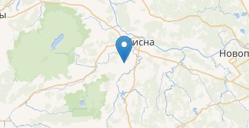 Map CHerepy, Miorskiy r-n VITEBSKAYA OBL.