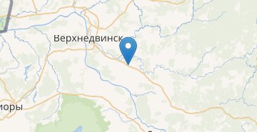 Map SGayterovo, Verhnedvinskiy r-n VITEBSKAYA OBL.