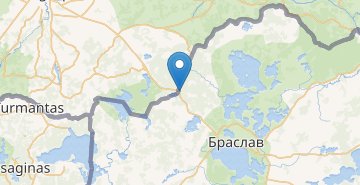Карта Урбаны Кпп, Браславский р-н ВИТЕБСКАЯ ОБЛ.
