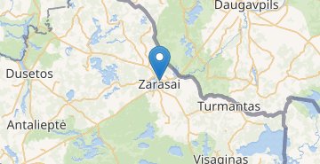 地图 Zarasai