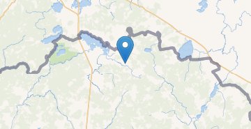 地图 Kudiny, Gorodokskiy r-n VITEBSKAYA OBL.