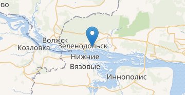 Карта Зеленодольск