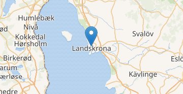 Карта Ландскруна