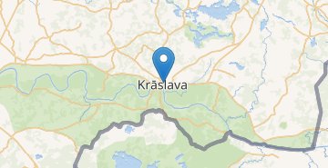 Map Kraslava