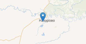 Map Nazarovo (Krasnoyarskiy krai)
