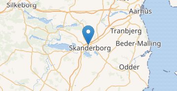 Map Skanderborg