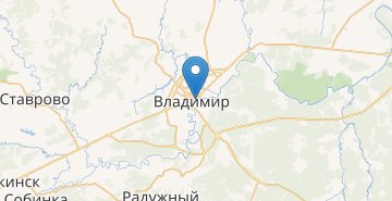 Mapa Vladimir