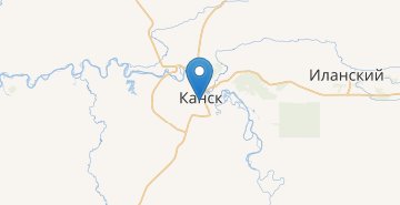 Map Kansk