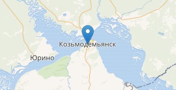 Map Kozmodemyansk